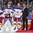 COLOGNE, GERMANY - MAY 20: Russia's Artemi Panarin #72, Andrei Vasilevski #88 and Anton Belov #77 were named the Top Three Players of their team following a 4-2 semifinal round loss to Canada at the 2017 IIHF Ice Hockey World Championship. (Photo by Andre Ringuette/HHOF-IIHF Images)


